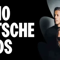 Die erfolgreichste deutsche Band: Vier Männer blicken ernst in die Kamera.