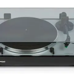 Thorens TD 402 DD Test: Eleganter Plattenspieler mit Direktantrieb und Tonarm. Perfekt für Vinyl-Liebhaber.