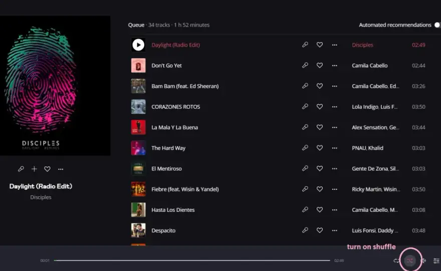 Shuffle Lieder - Perfekte Tracks & Playlists finden