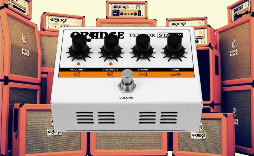 Orange Terror Stamp Test - Amp-Sound im Pedalformat?