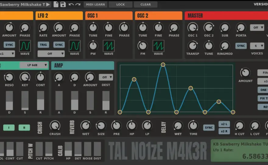 TAL-NoiseMaker: Der kostenlose Synth, der wirklich funktioniert